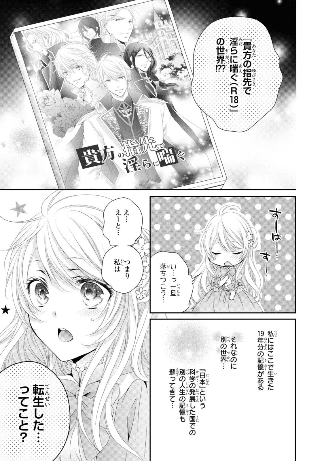 王子様に溺愛されて困ってます～転生ヒロイン、乙女ゲーム奮闘記～ - 第1.1話 - Page 5