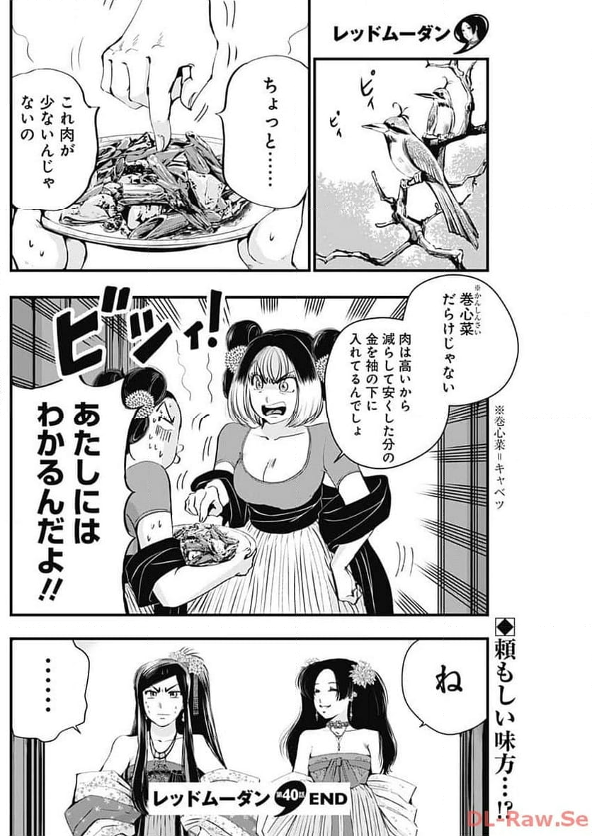 レッドムーダン／園沙那絵 第40話 - Page 22