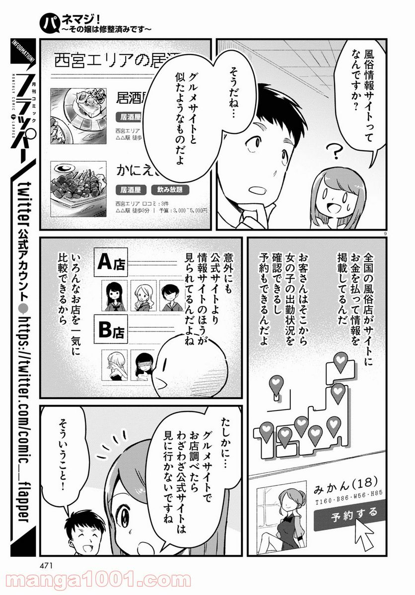 パネマジ！ ～その嬢は修正済みです～ 第6話 - Page 9