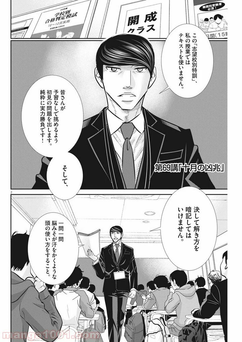 二月の勝者　ー絶対合格の教室ー 第69話 - Page 2