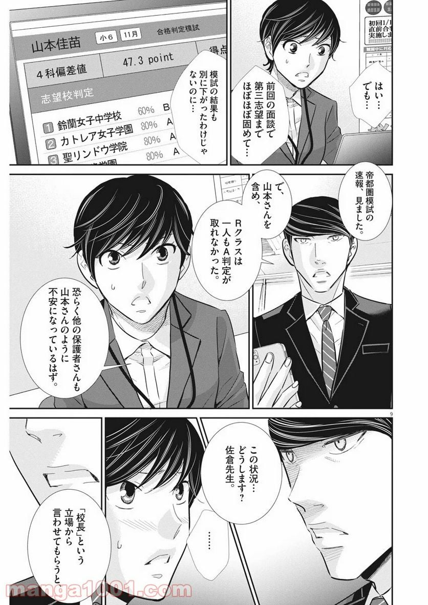 二月の勝者　ー絶対合格の教室ー 第85話 - Page 9