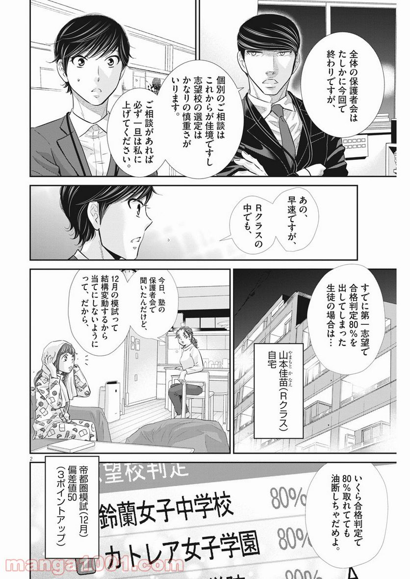 二月の勝者　ー絶対合格の教室ー 第110話 - Page 2