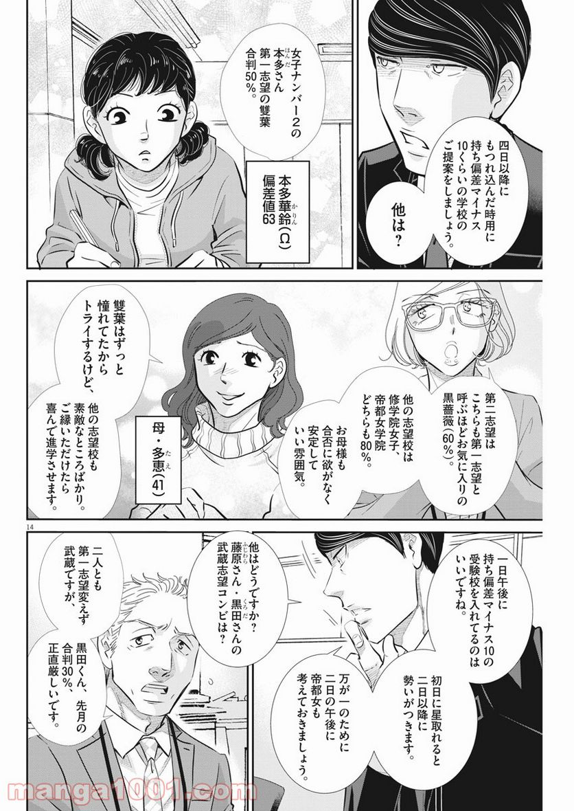 二月の勝者　ー絶対合格の教室ー 第104話 - Page 14