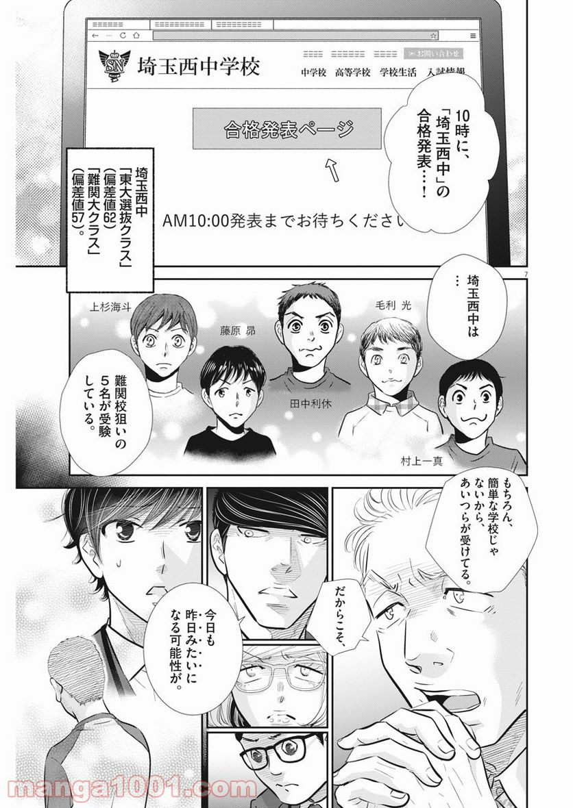 二月の勝者　ー絶対合格の教室ー 第125話 - Page 7