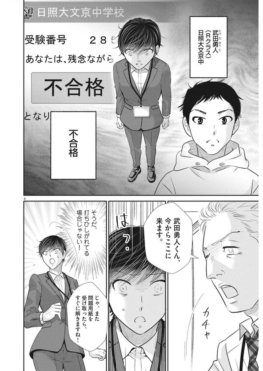 二月の勝者　ー絶対合格の教室ー 第142話 - Page 8