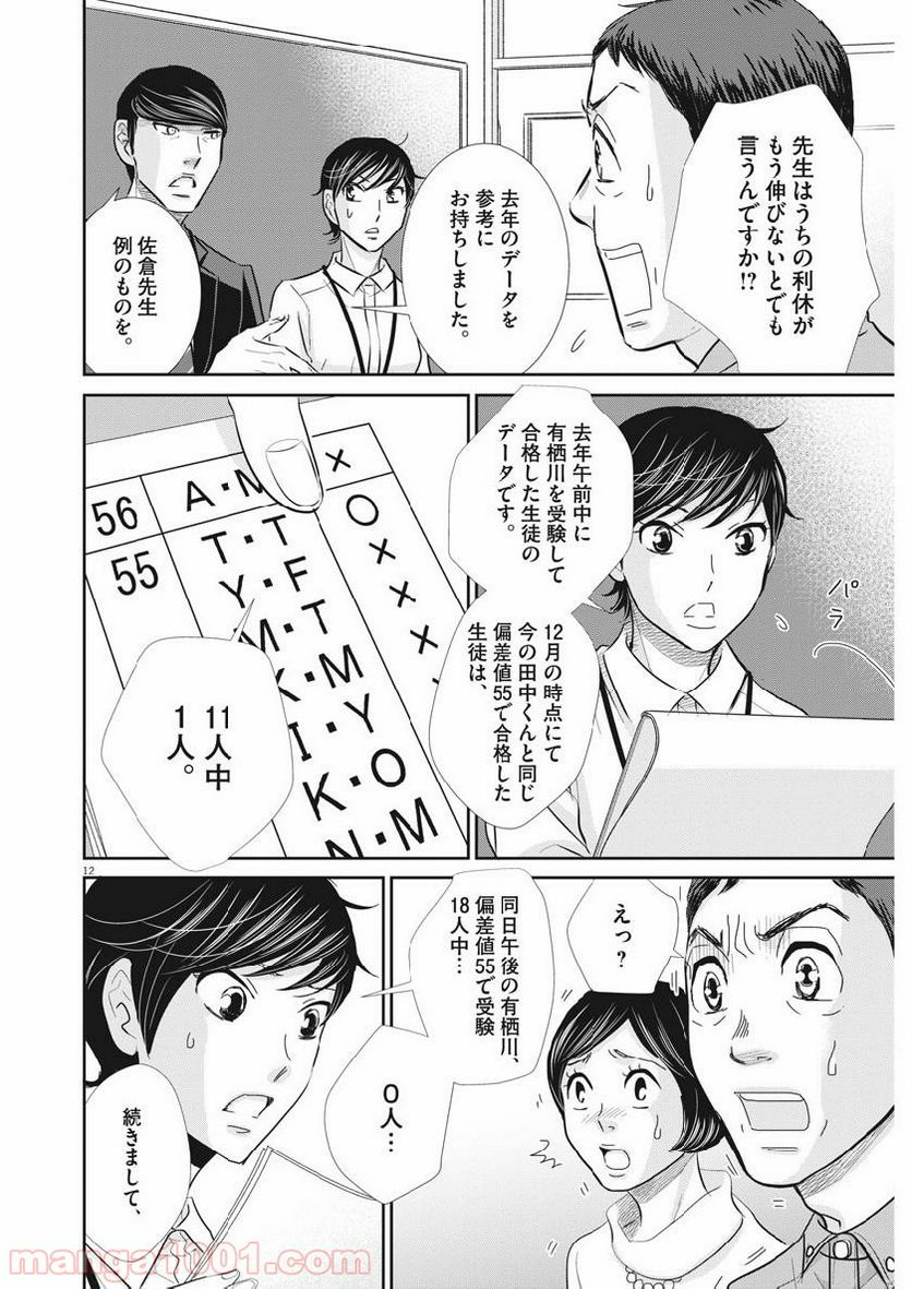 二月の勝者　ー絶対合格の教室ー 第64話 - Page 12