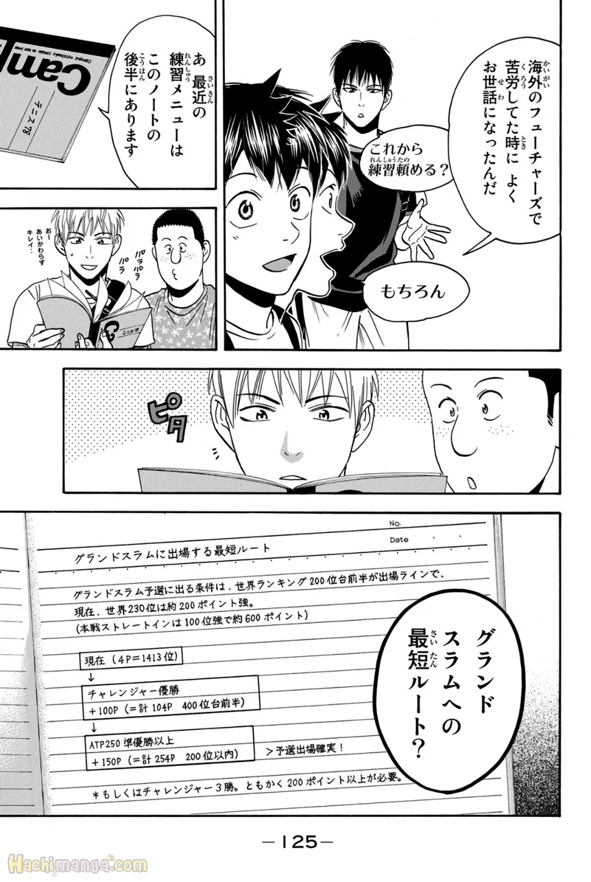 ベイビーステップ 第41話 - Page 126