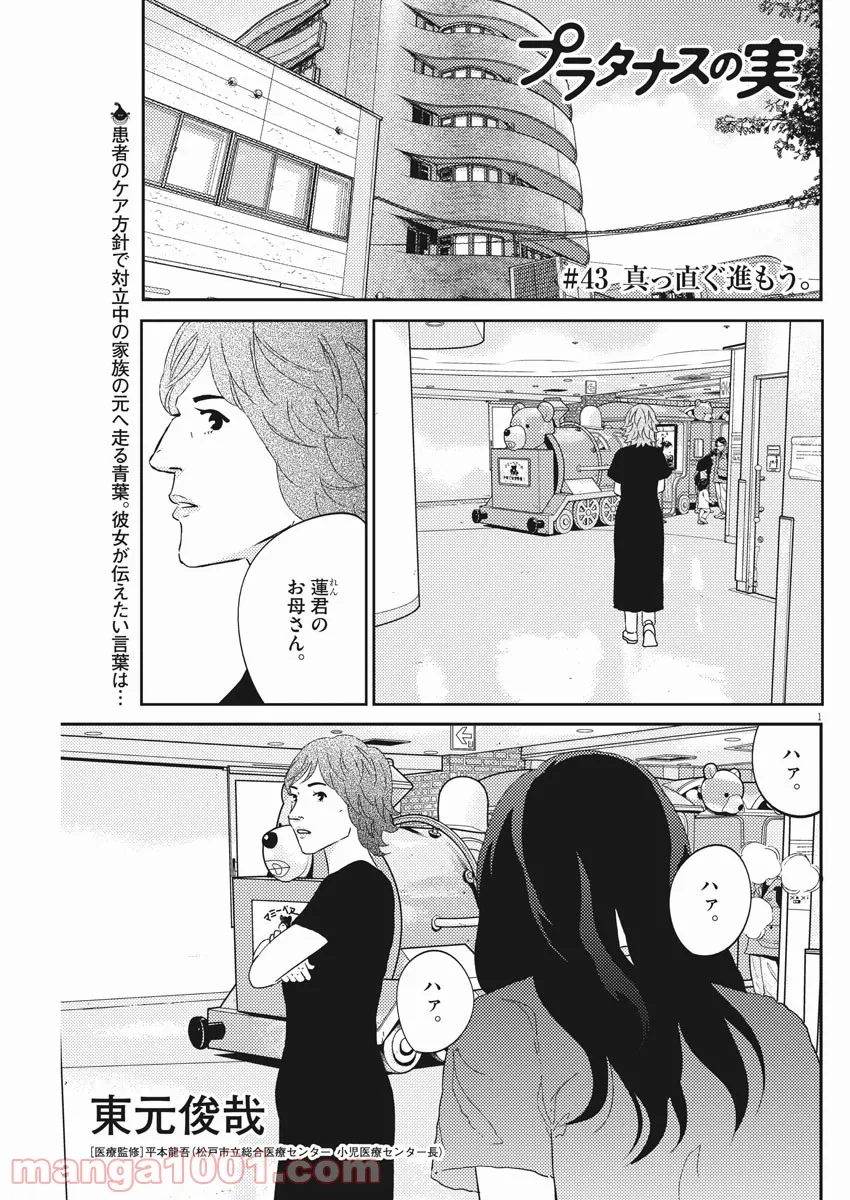 プラタナスの実−小児科医療チャンネル− - 第43話 - Page 1