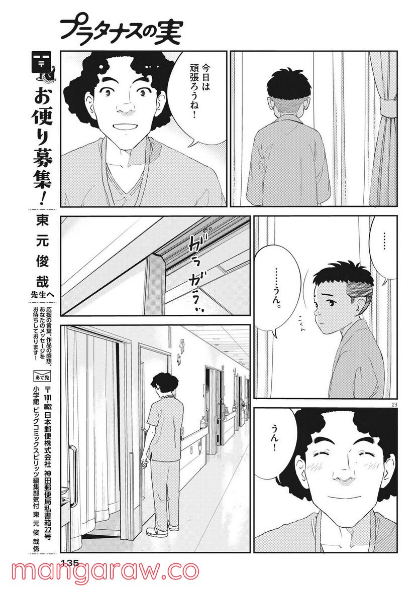 プラタナスの実−小児科医療チャンネル− 第58話 - Page 23