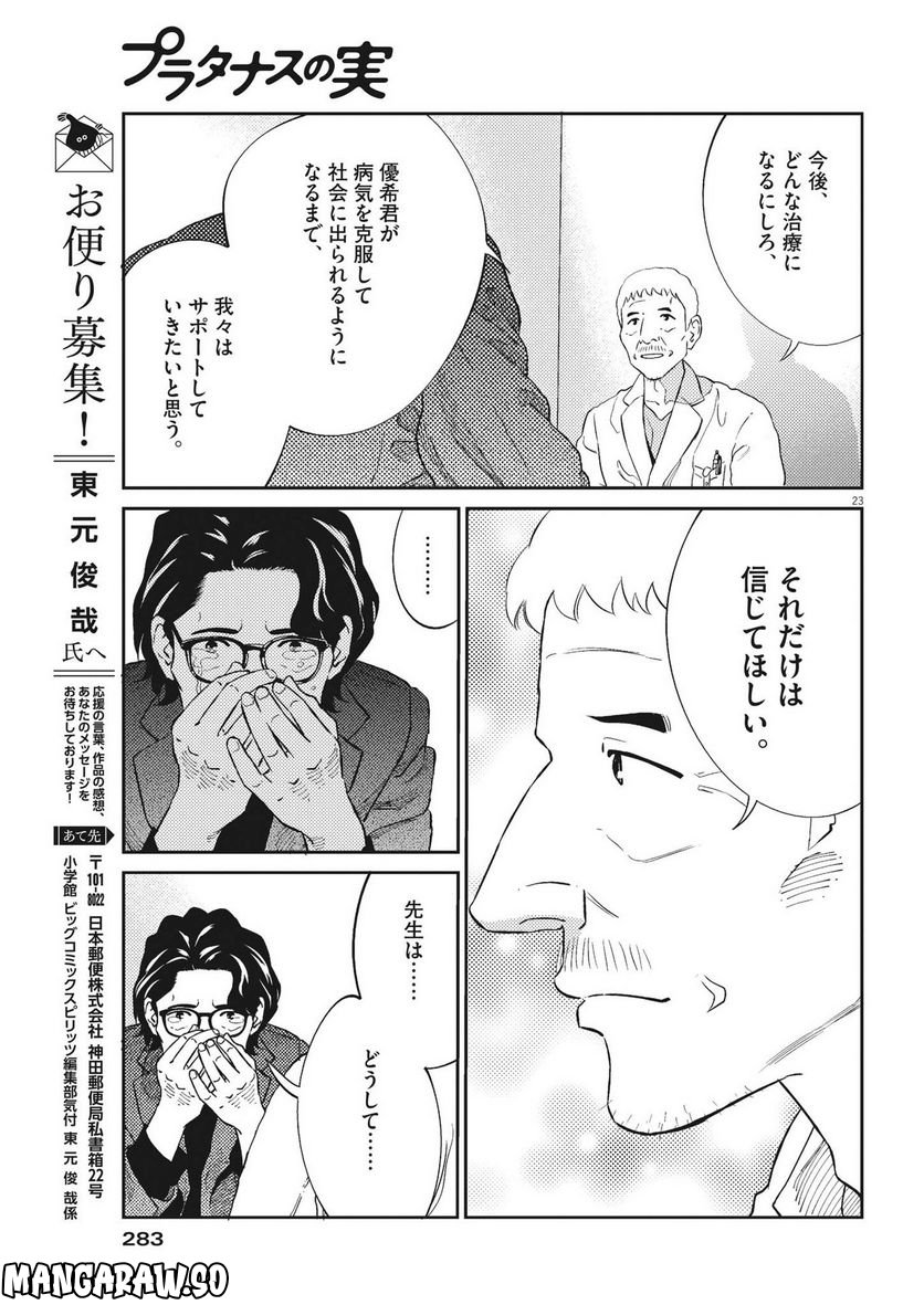 プラタナスの実−小児科医療チャンネル− 第83話 - Page 23