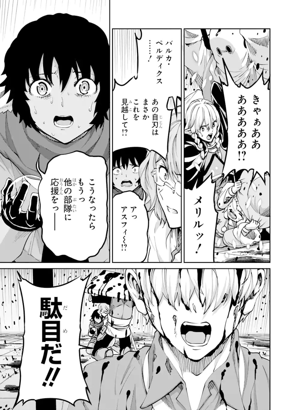 ダンジョンに出会いを求めるのは間違っているだろうか外伝ソード・オラトリア - 第104.2話 - Page 8