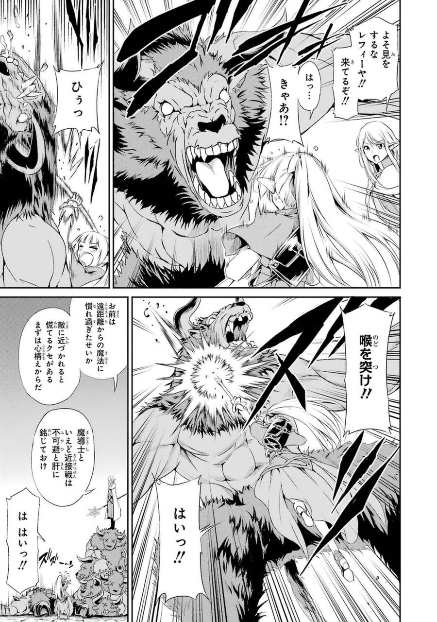 ダンジョンに出会いを求めるのは間違っているだろうか外伝ソード・オラトリア - 第9話 - Page 25