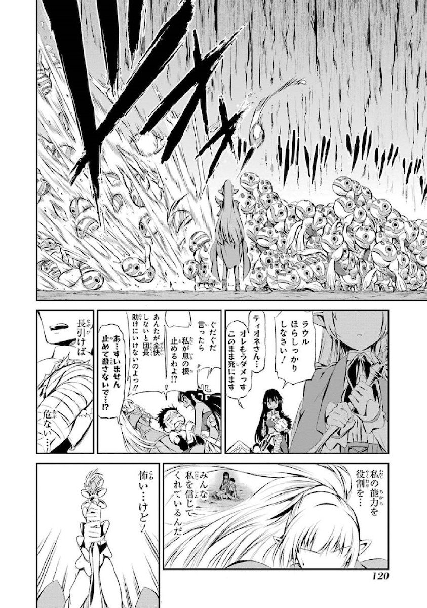 ダンジョンに出会いを求めるのは間違っているだろうか外伝ソード・オラトリア - 第2話 - Page 62