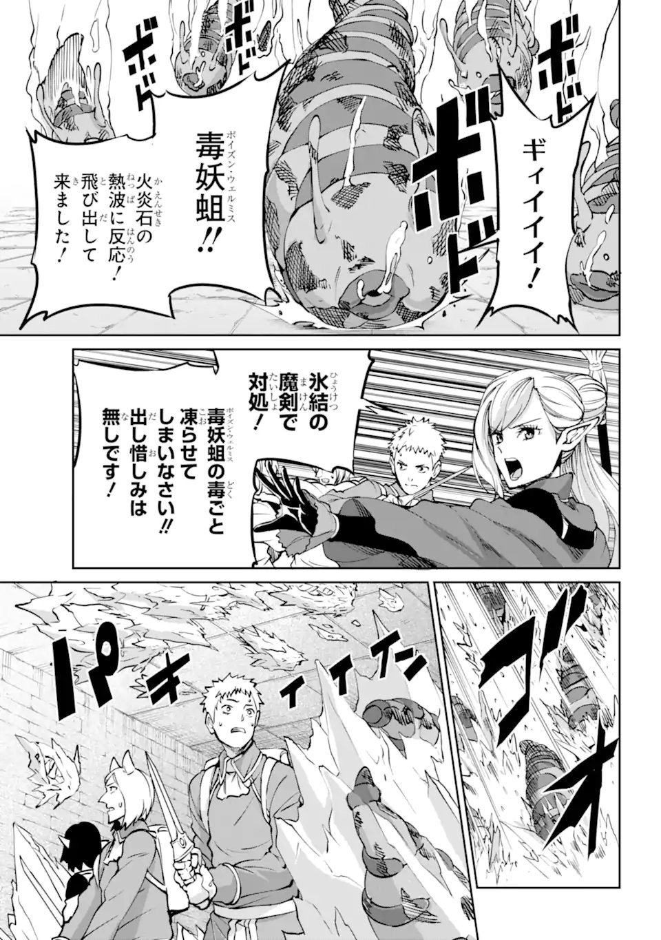 ダンジョンに出会いを求めるのは間違っているだろうか外伝ソード・オラトリア - 第101.1話 - Page 13