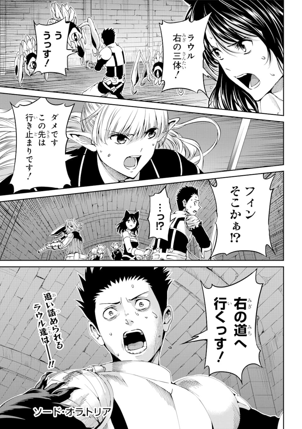 ダンジョンに出会いを求めるのは間違っているだろうか外伝ソード・オラトリア - 第65話 - Page 1