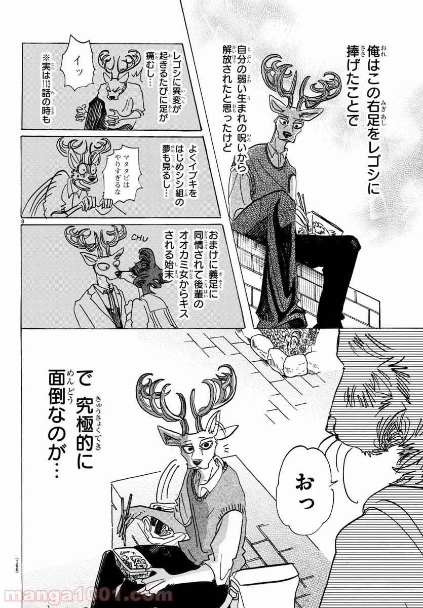 ビースターズ 第130話 - Page 8