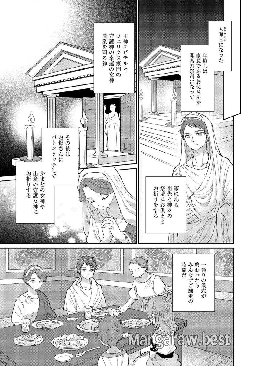 転生大魔女の異世界暮らし～古代ローマ風国家で始める魔法研究～@COMIC 第6話 - Page 25