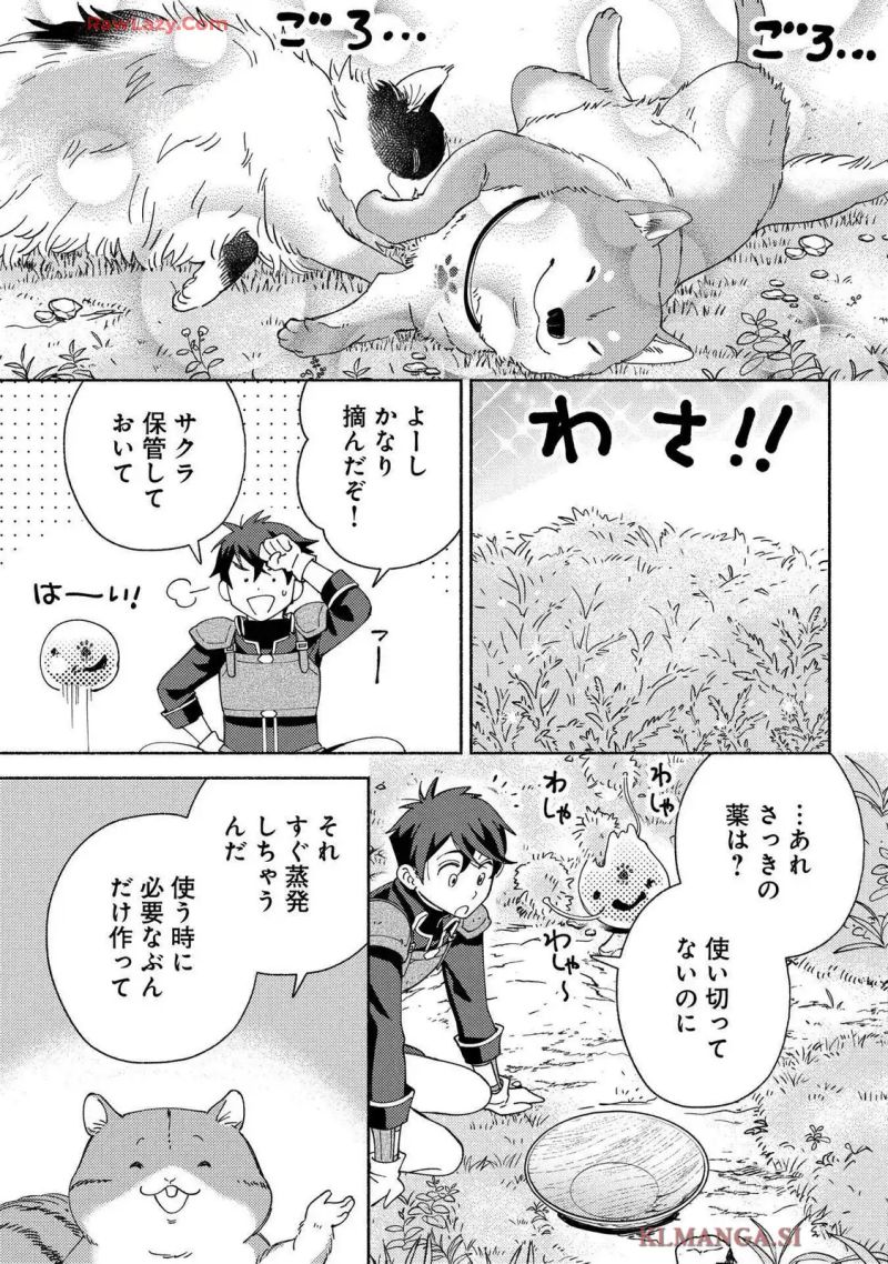 もふもふとむくむくと異世界漂流生活 ～おいしいごはん､かみさま､かぞく付き～ 第5話 - Page 21