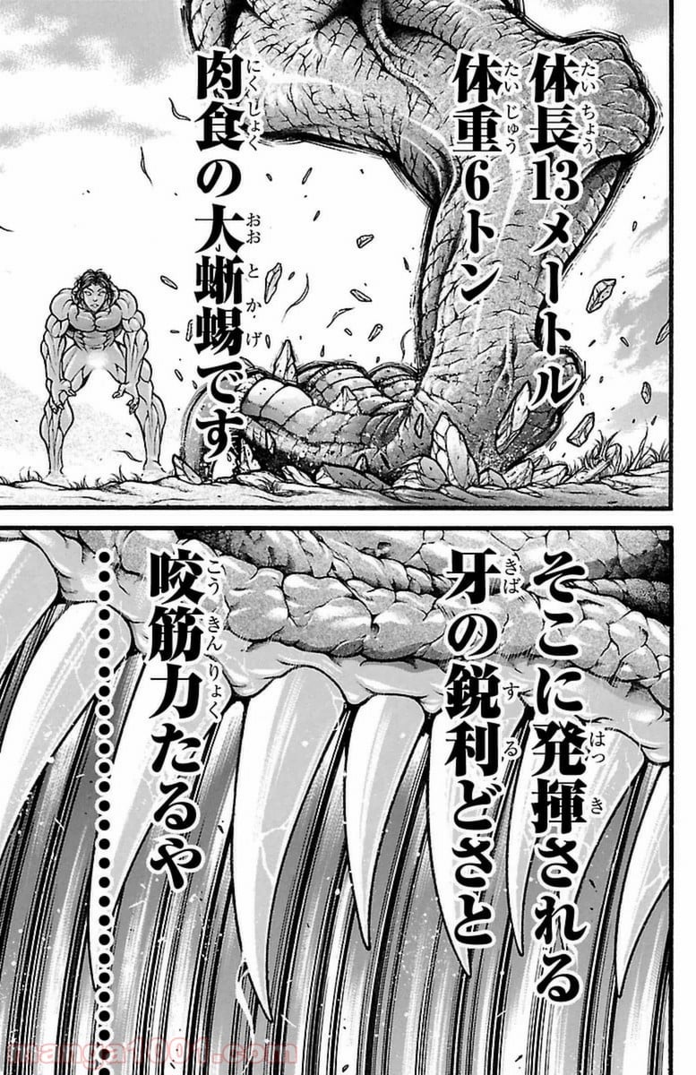 BAKI-DOU 刃牙道 第114話 - Page 17