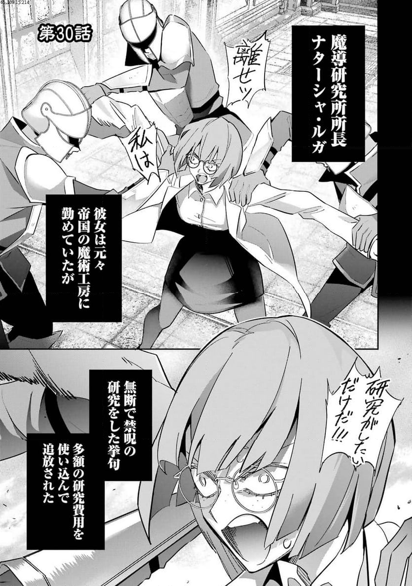 処刑された賢者はリッチに転生して侵略戦争を始める 第30話 - Page 1