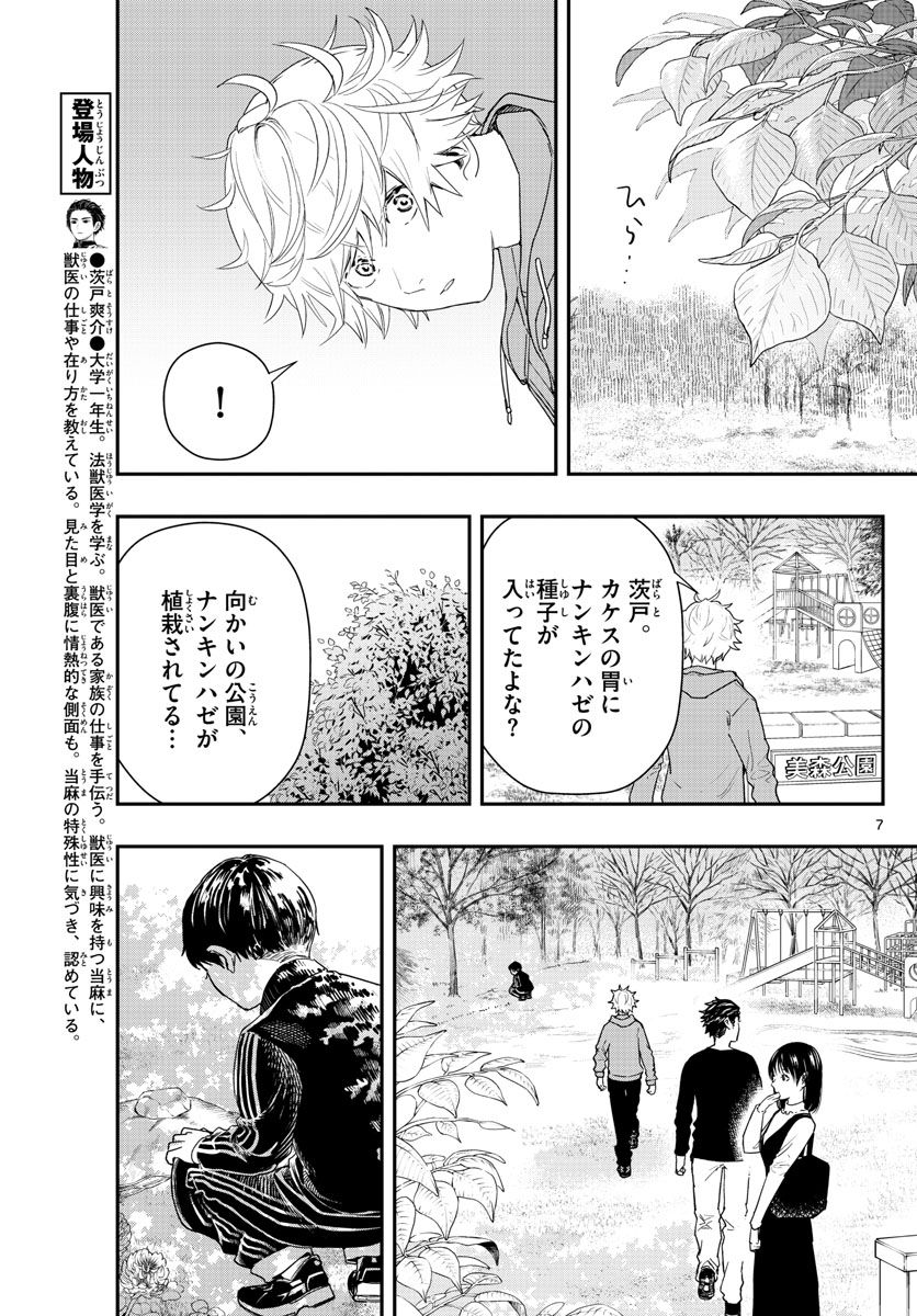 ラストカルテ　―法獣医学者 当麻健匠の記憶― 第58話 - Page 7