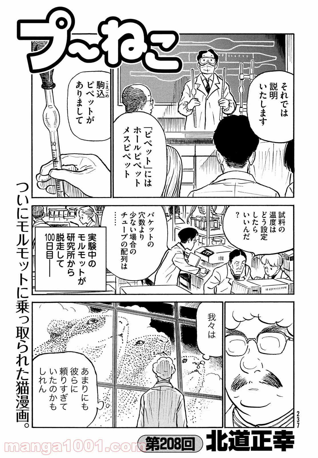 プ～ねこ 第208話 - Page 1