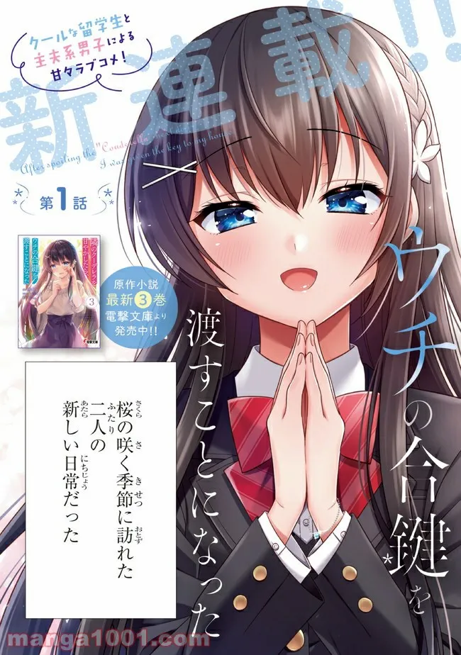 隣のクーデレラを甘やかしたら、ウチの合鍵を渡すことになった 第1話 - Page 3