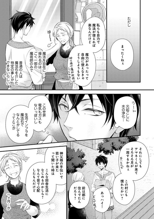 異世界逃亡の相棒は恋を知らない王子様 第1.1話 - Page 15