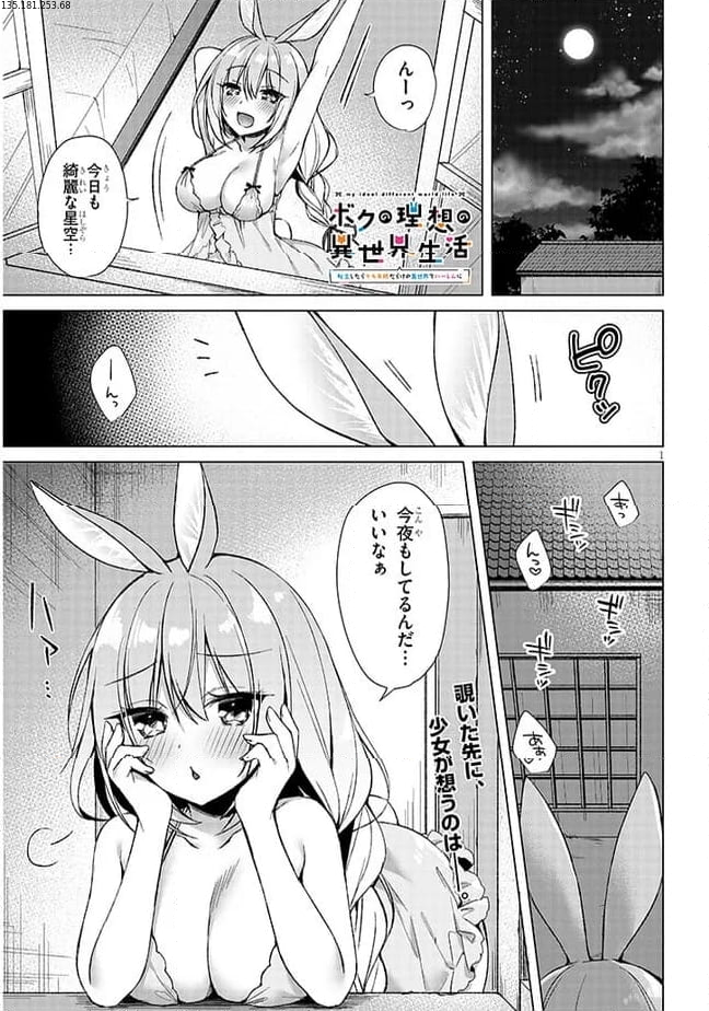 ボクの理想の異世界生活 ～転生したらケモ耳娘だらけの世界でハーレムに～ 第5.1話 - Page 1