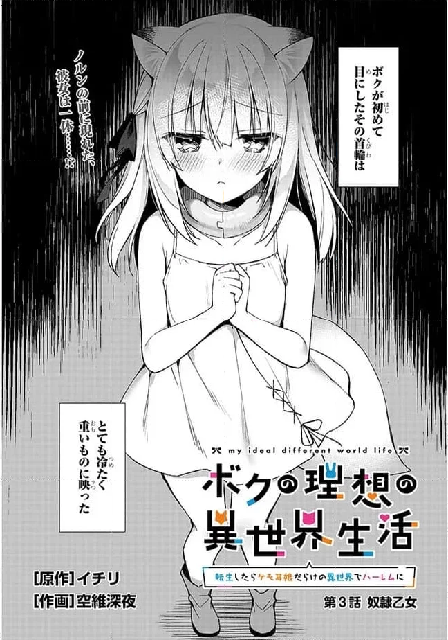 ボクの理想の異世界生活 ～転生したらケモ耳娘だらけの世界でハーレムに～ 第3.1話 - Page 2