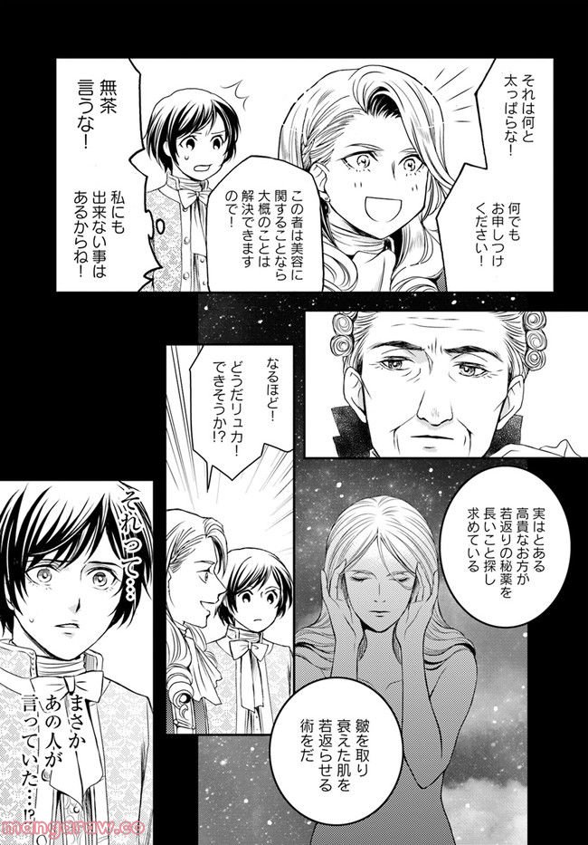 La maquilleuse　～ヴェルサイユの化粧師～ 第18.1話 - Page 11