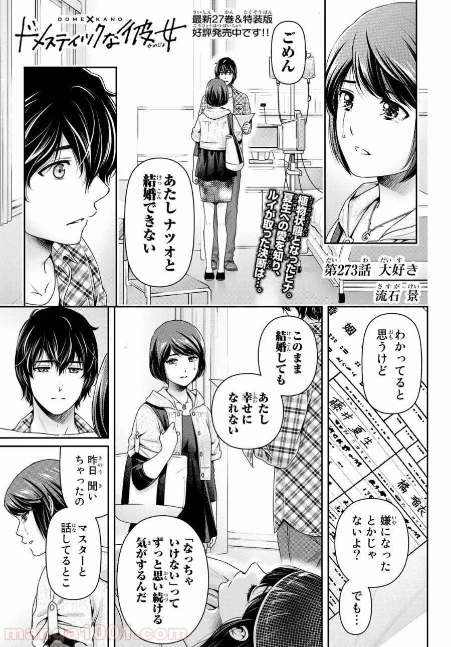 ドメスティックな彼女 第273話 - Page 1