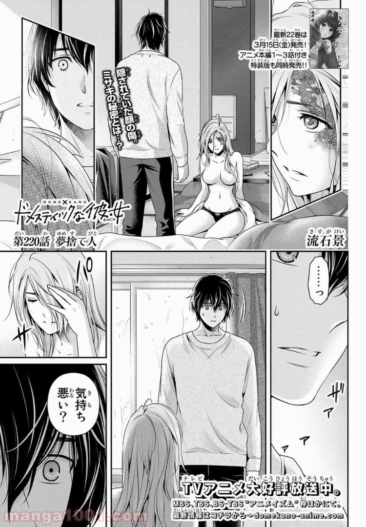 ドメスティックな彼女 第220話 - Page 1