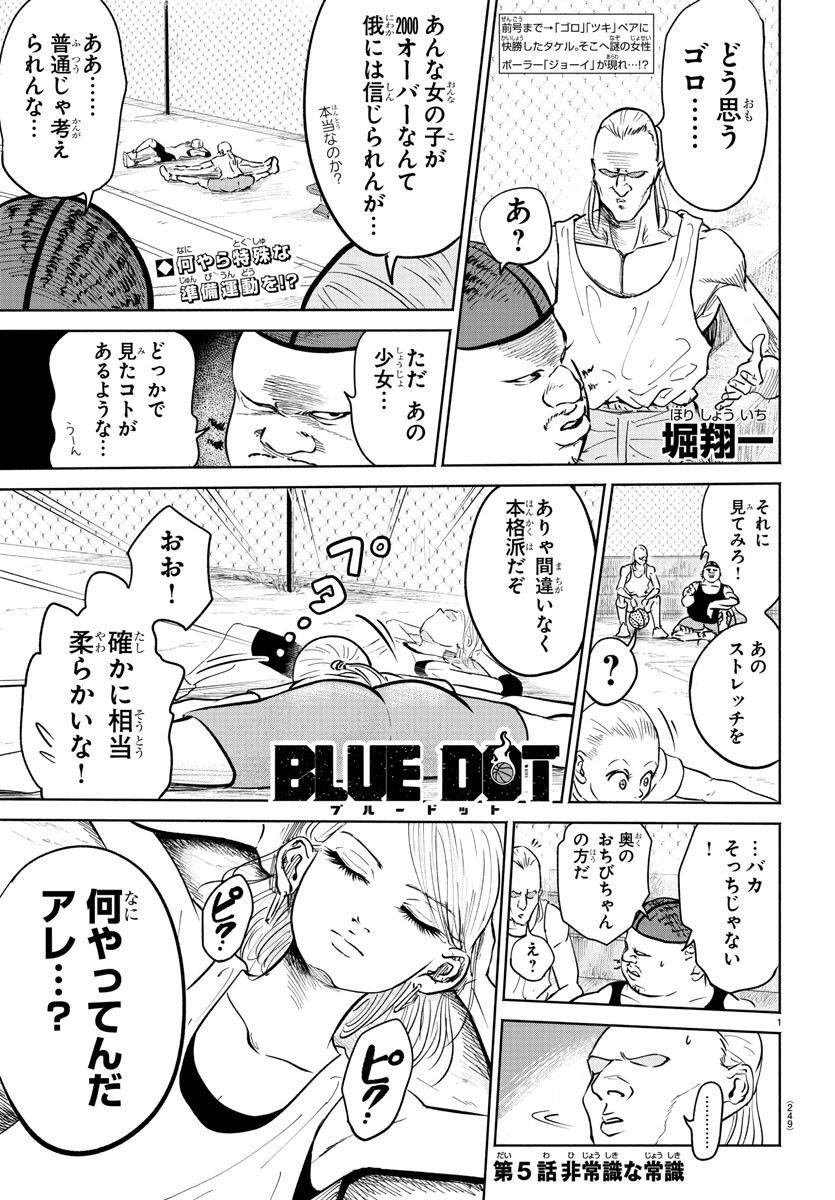 BLUE　DOT 第5話 - Page 1