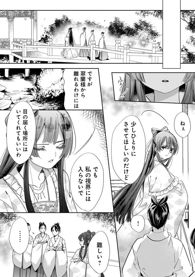 転生後宮伝～孤独な姫は皇帝の愛執に溺れる～ 第3.2話 - Page 4