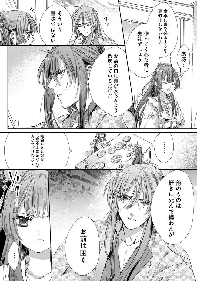 転生後宮伝～孤独な姫は皇帝の愛執に溺れる～ 第2.2話 - Page 2