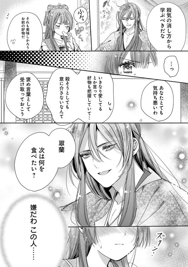 転生後宮伝～孤独な姫は皇帝の愛執に溺れる～ 第2.2話 - Page 7