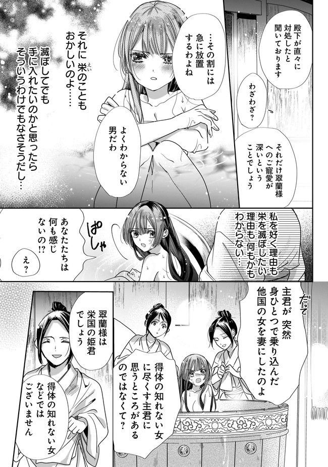 転生後宮伝～孤独な姫は皇帝の愛執に溺れる～ 第4.1話 - Page 11