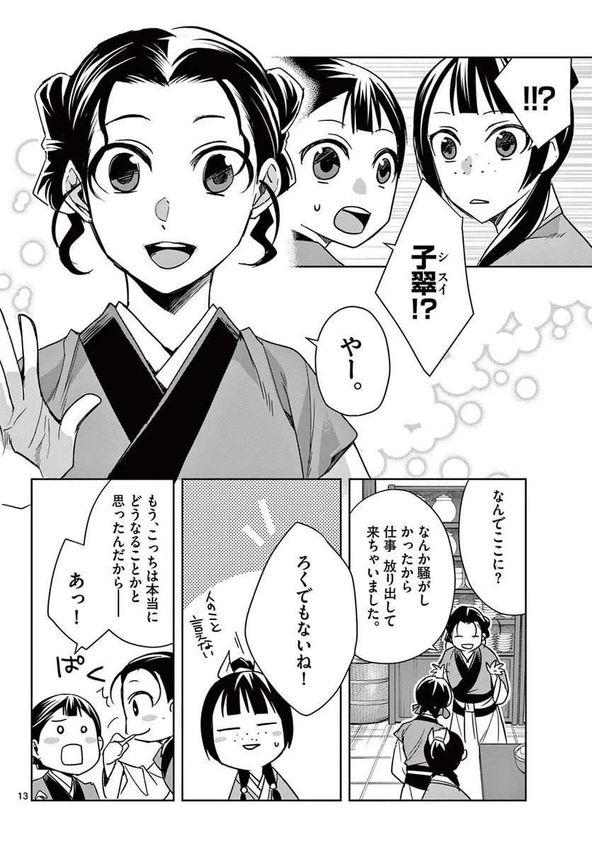 薬屋のひとりごと~猫猫の後宮謎解き手帳~ 第58.1話 - Page 14