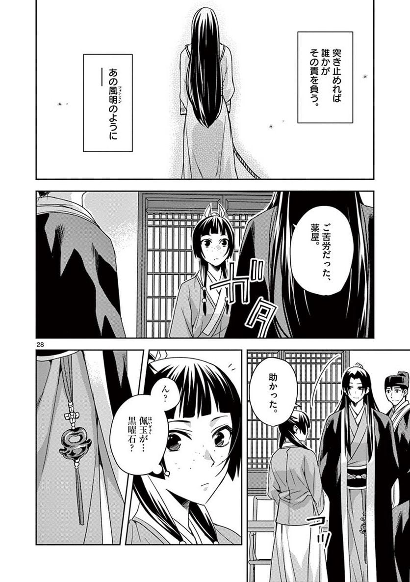 薬屋のひとりごと~猫猫の後宮謎解き手帳~ 第15話 - Page 28