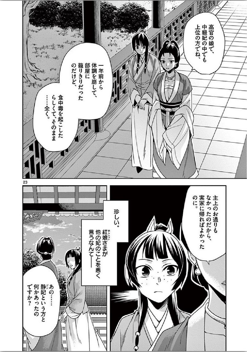 薬屋のひとりごと~猫猫の後宮謎解き手帳~ 第34話 - Page 23