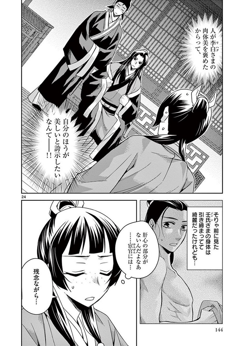 薬屋のひとりごと~猫猫の後宮謎解き手帳~ 第26話 - Page 24