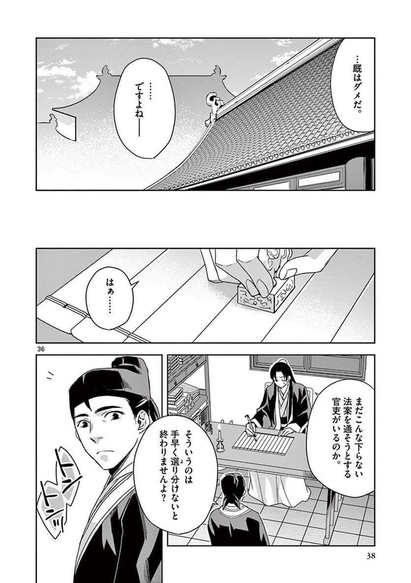 薬屋のひとりごと~猫猫の後宮謎解き手帳~ 第14話 - Page 36