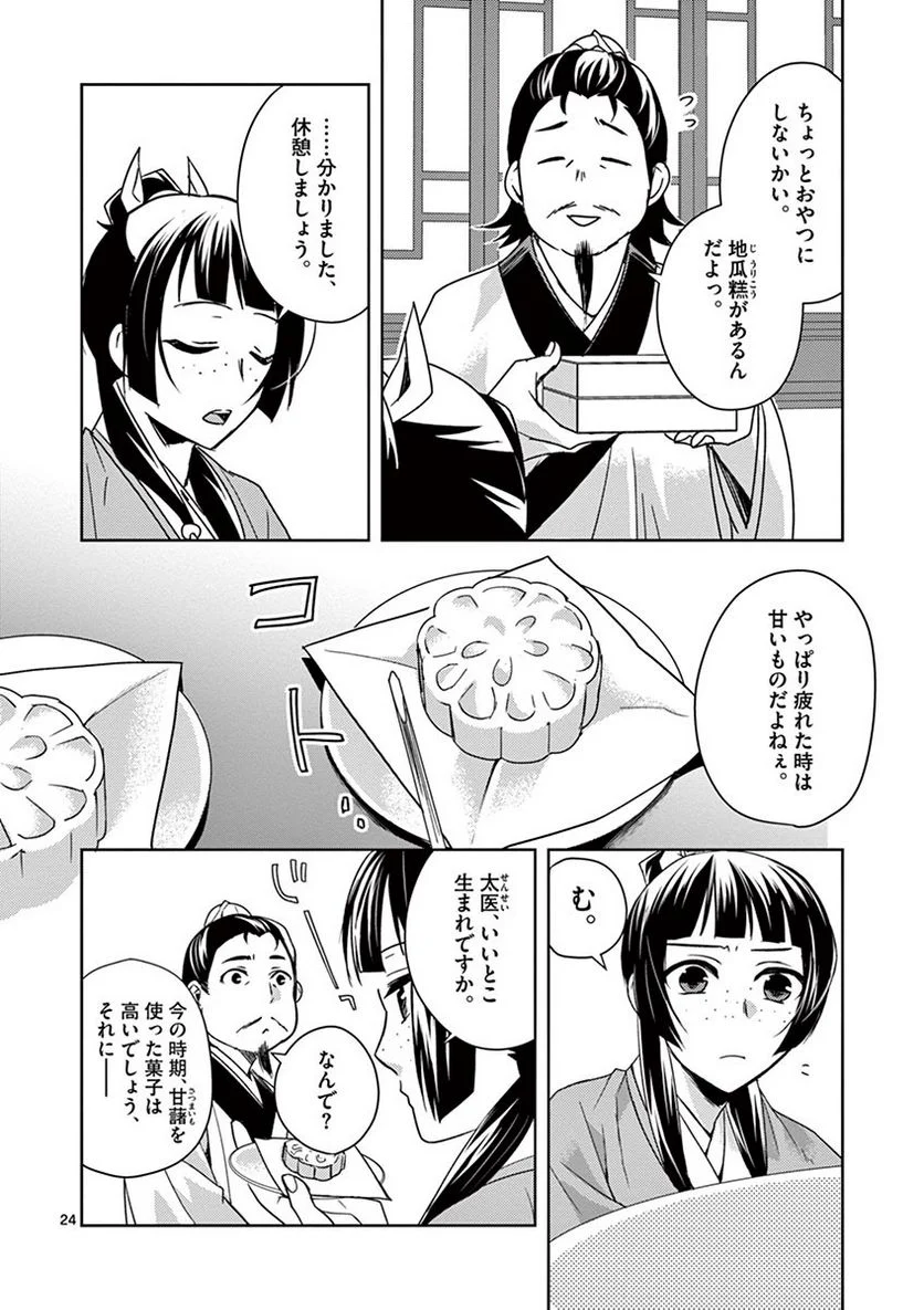 薬屋のひとりごと~猫猫の後宮謎解き手帳~ 第25話 - Page 24