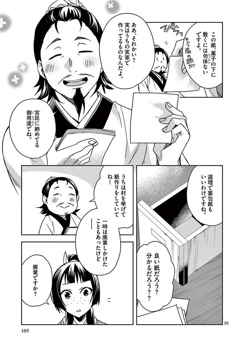 薬屋のひとりごと~猫猫の後宮謎解き手帳~ 第25話 - Page 25