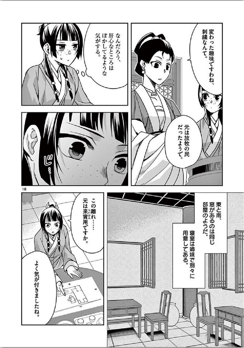 薬屋のひとりごと~猫猫の後宮謎解き手帳~ 第36話 - Page 18