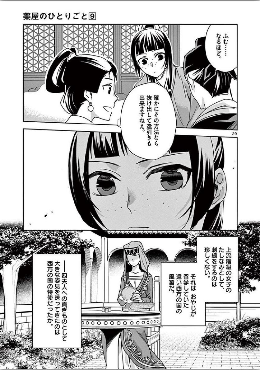 薬屋のひとりごと~猫猫の後宮謎解き手帳~ 第36話 - Page 29