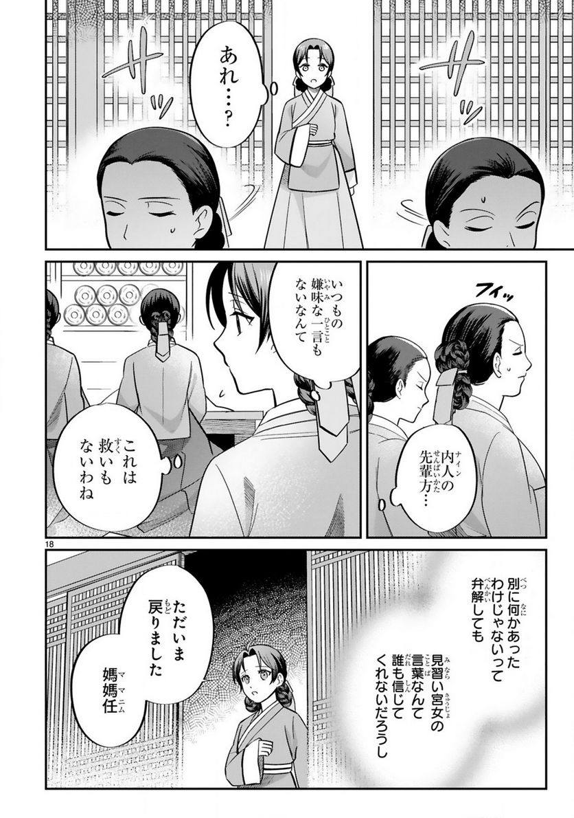 宮廷女官ミョンファ 太陽宮の影と運命の王妃 第2.2話 - Page 6