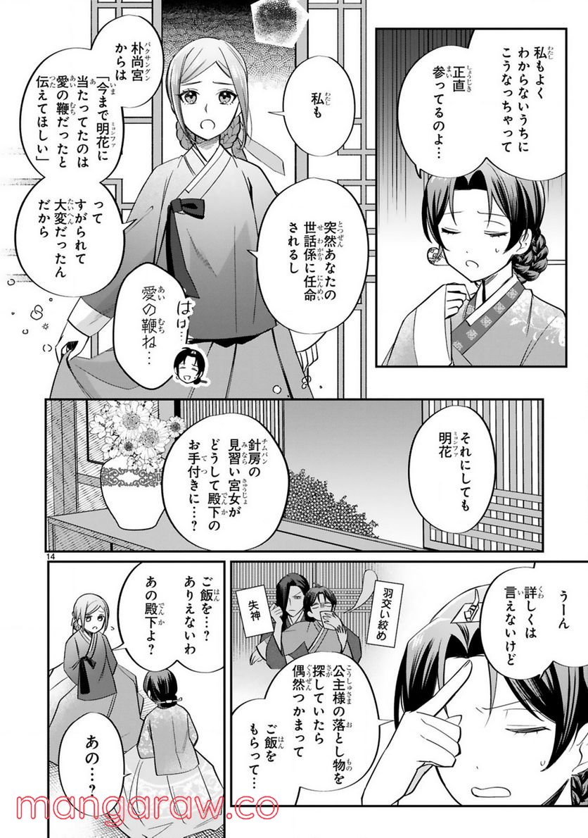 宮廷女官ミョンファ 太陽宮の影と運命の王妃 第3.2話 - Page 3