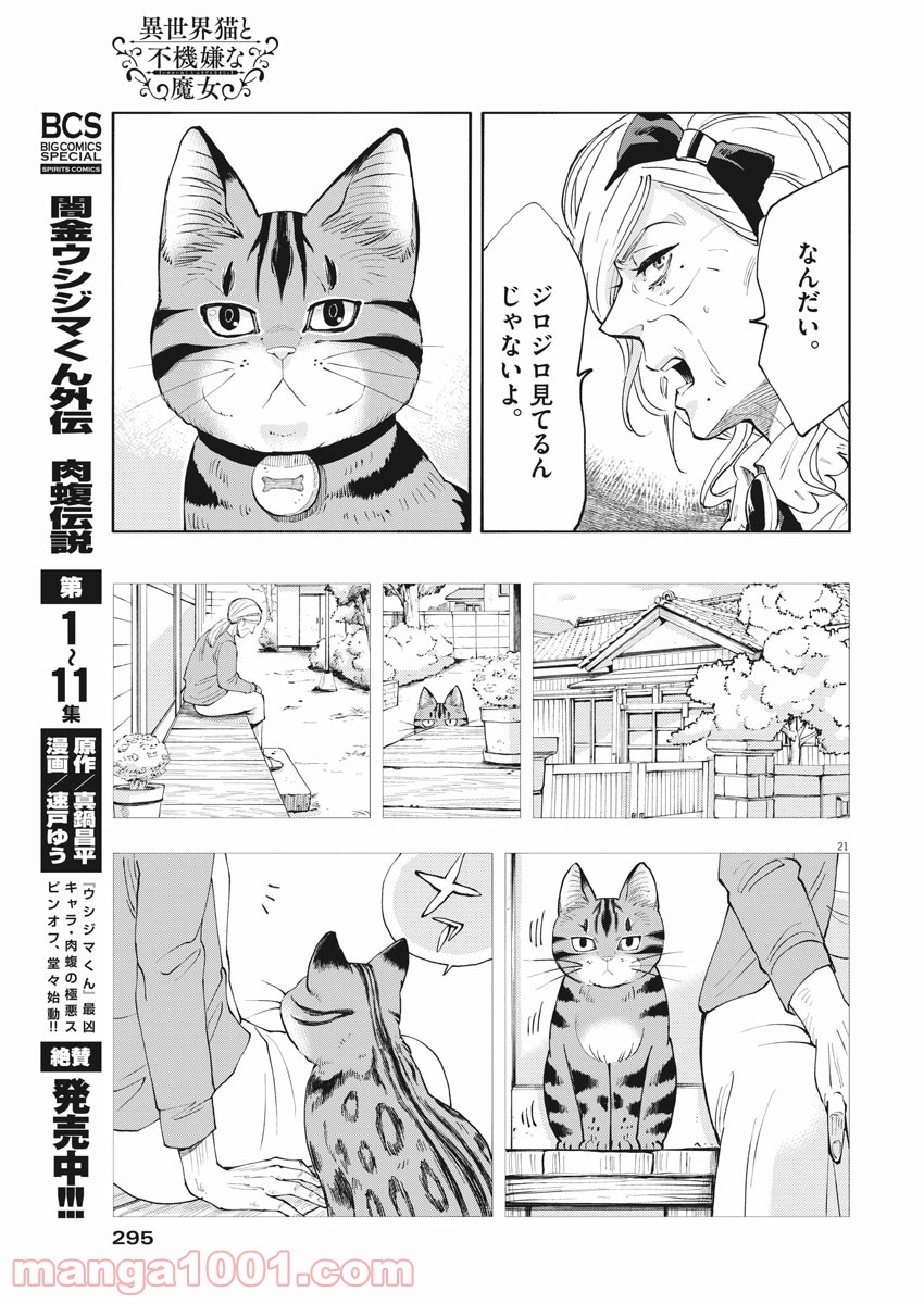 異世界猫と不機嫌な魔女 第1話 - Page 21